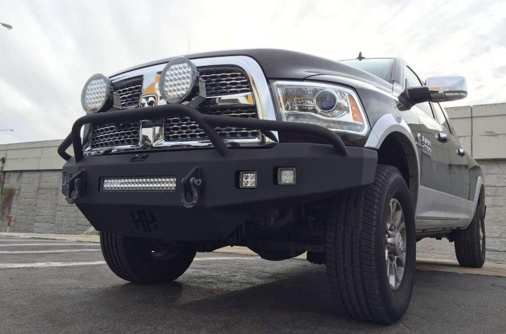 Hammerhead 600 - 56 - 0394 Dodge Ram 2500/3500/4500/5500 2010 - 2018 Front Non - Winch Bumper Pre - Runner - Rugged Truck Gear