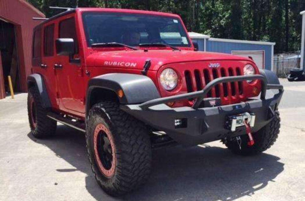 Hammerhead 600 - 56 - 0396 Jeep Wrangler JK 2007 - 2018 Front Winch Bumper Pre - Runner - Rugged Truck Gear