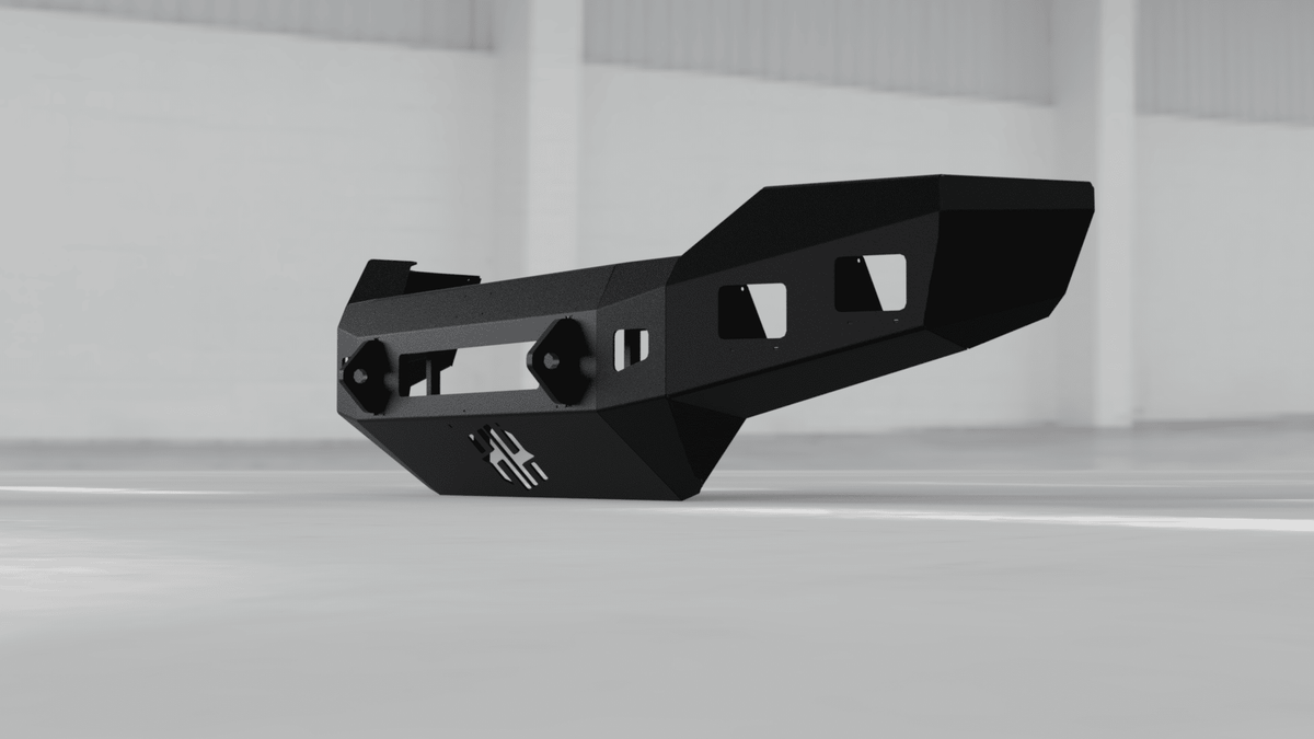 Hammerhead 600 - 56 - 0397 Ford F250/F350/F450/F550 2011 - 2016 Front Non - Winch Bumper Low Profile - Rugged Truck Gear