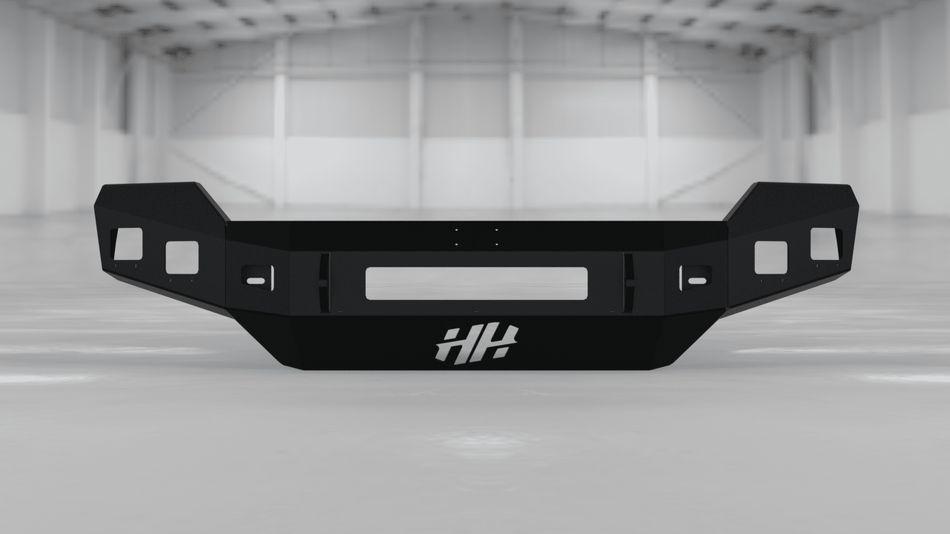Hammerhead 600 - 56 - 0397 Ford F250/F350/F450/F550 2011 - 2016 Front Non - Winch Bumper Low Profile - Rugged Truck Gear