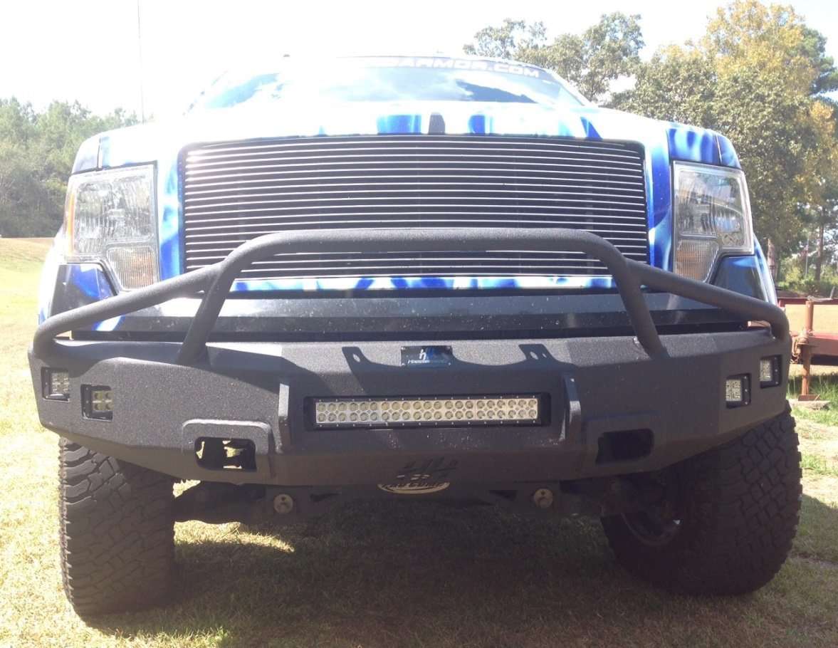 Hammerhead 600 - 56 - 0398 Ford F150 2009 - 2014 Front Non - Winch Bumper Pre - Runner - Rugged Truck Gear