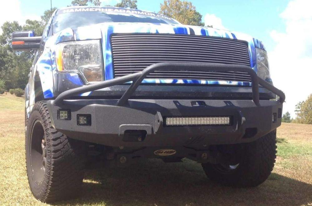 Hammerhead 600 - 56 - 0398 Ford F150 2009 - 2014 Front Non - Winch Bumper Pre - Runner - Rugged Truck Gear