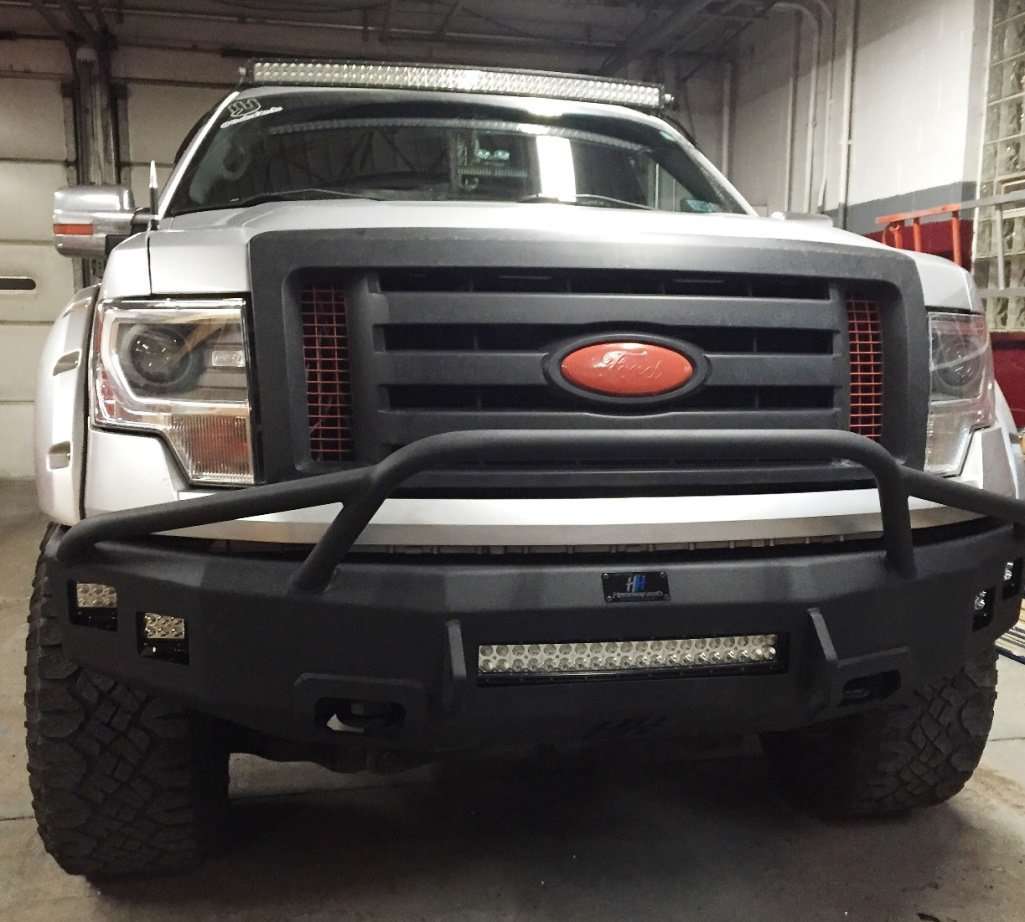 Hammerhead 600 - 56 - 0398 Ford F150 2009 - 2014 Front Non - Winch Bumper Pre - Runner - Rugged Truck Gear