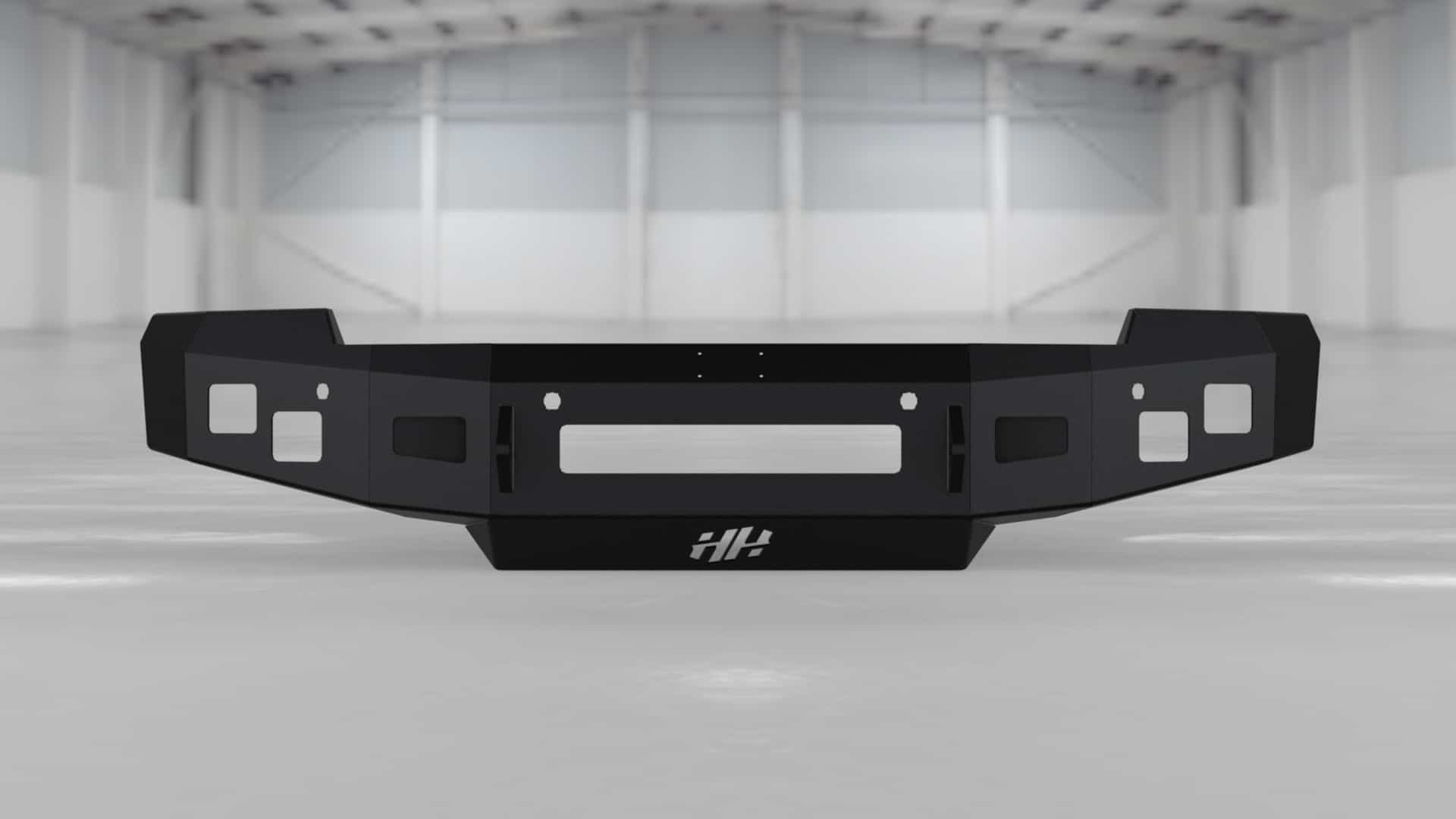 Hammerhead 600 - 56 - 0401 Chevy Silverado 1500 2014 - 2015 Front Non - Winch Bumper Low Profile - Rugged Truck Gear