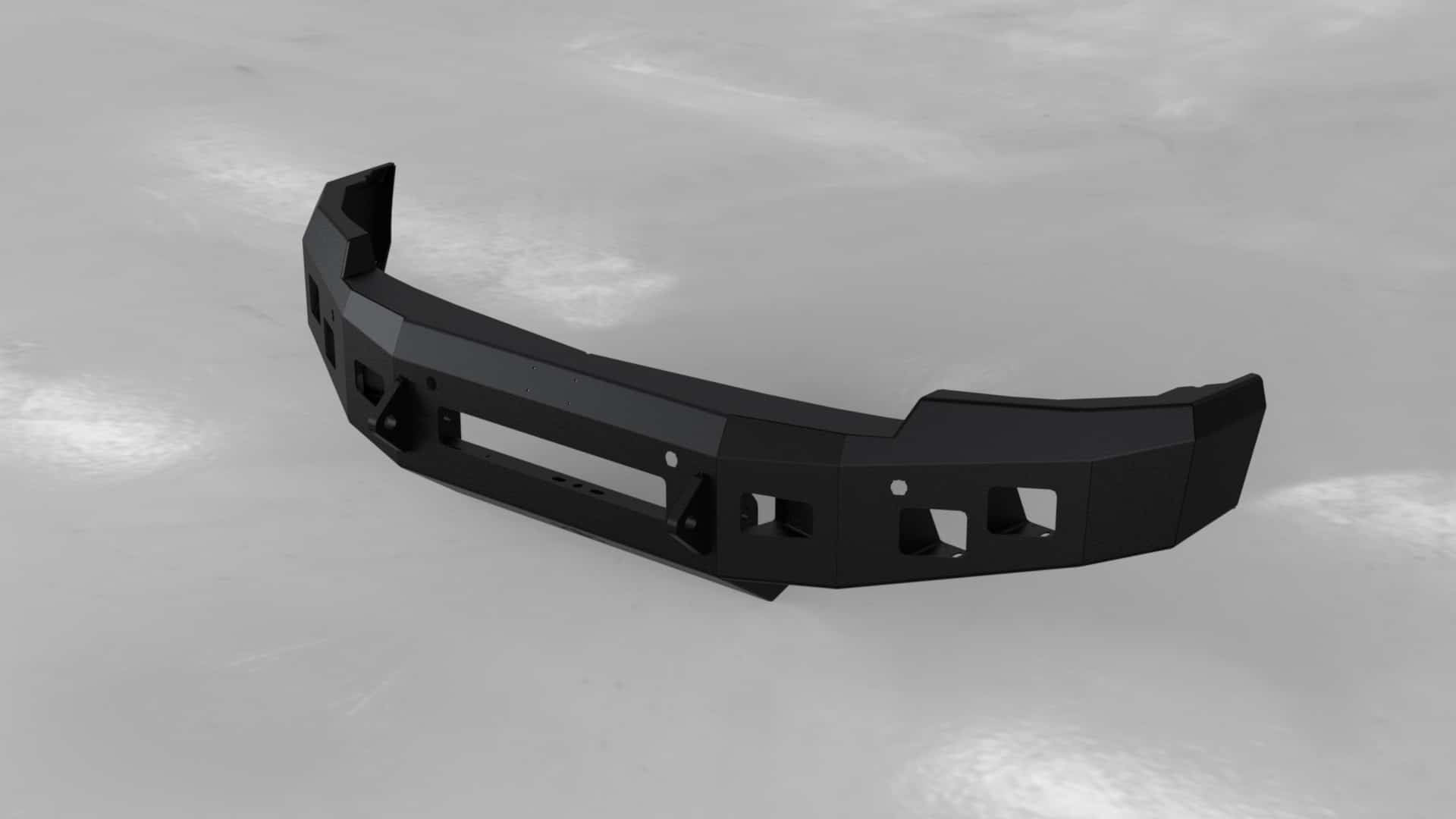 Hammerhead 600 - 56 - 0401 Chevy Silverado 1500 2014 - 2015 Front Non - Winch Bumper Low Profile - Rugged Truck Gear