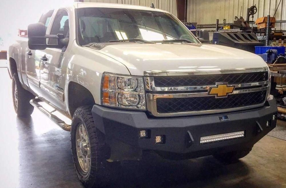 Hammerhead 600 - 56 - 0407 Chevy Silverado 2500/3500 2011 - 2014 Front Non - Winch Bumper Low Profile - Rugged Truck Gear