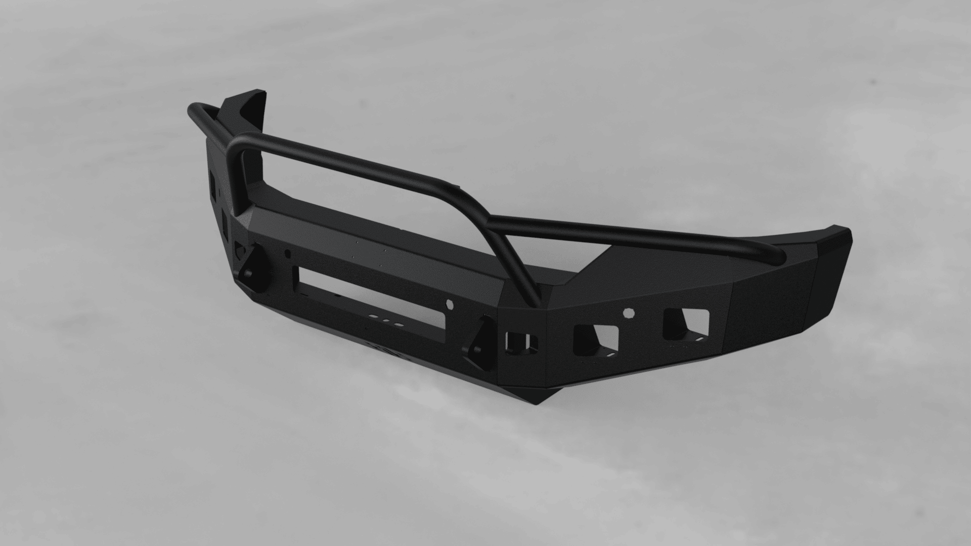 Hammerhead 600 - 56 - 0413 GMC Sierra 2500/3500 2015 - 2019 Front Non - Winch Pre - Runner Bumper - Rugged Truck Gear