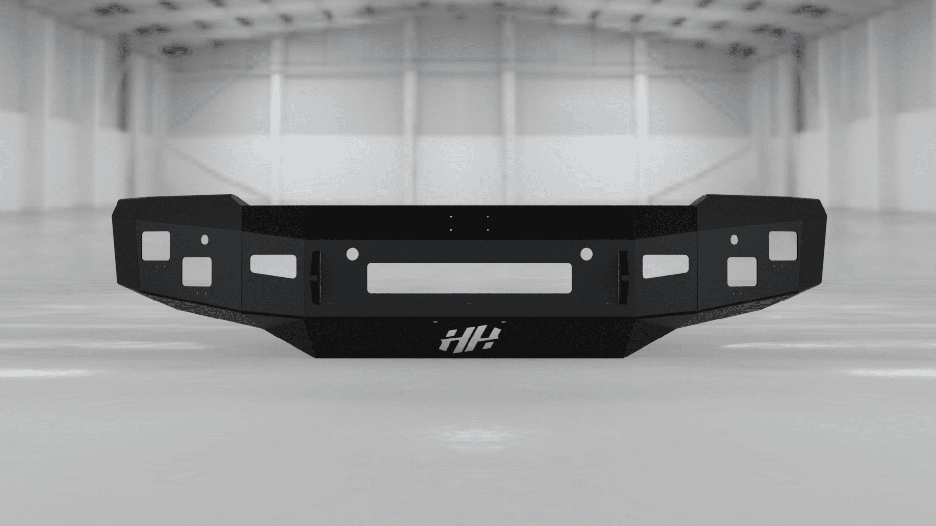 Hammerhead 600 - 56 - 0415 Chevy Silverado 2500/3500 2015 - 2019 Front Non - Winch Bumper Low Profile - Rugged Truck Gear