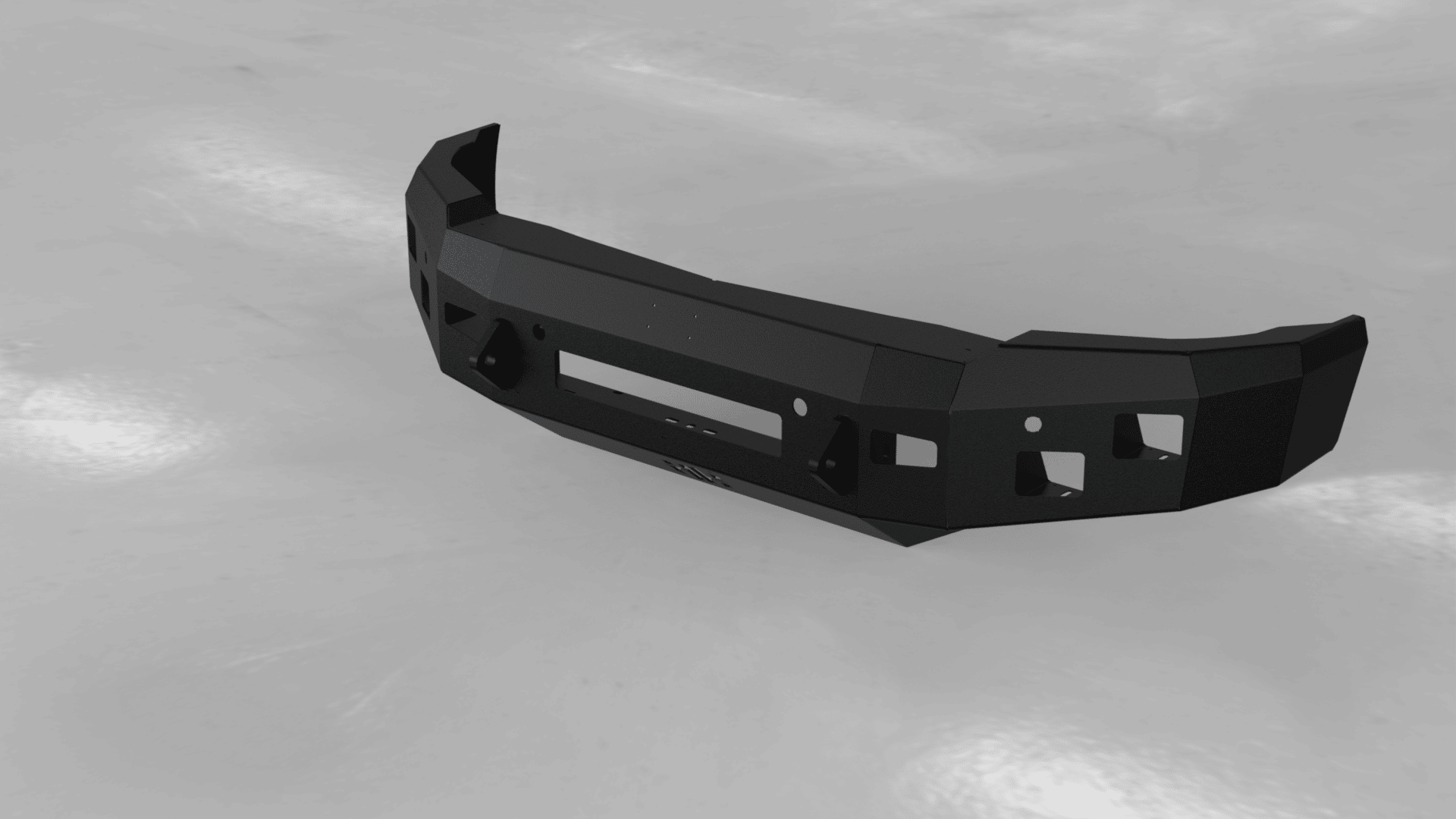Hammerhead 600 - 56 - 0415 Chevy Silverado 2500/3500 2015 - 2019 Front Non - Winch Bumper Low Profile - Rugged Truck Gear