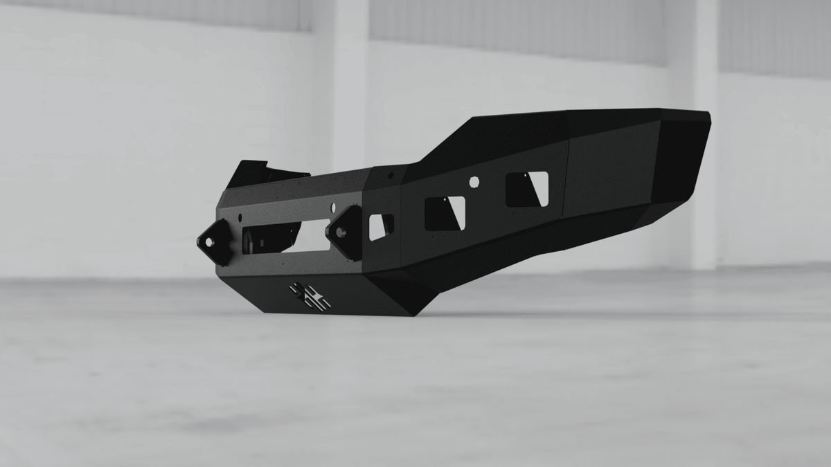 Hammerhead 600 - 56 - 0416 GMC Sierra 2500/3500 2015 - 2019 Front Non - Winch Bumper Low Profile - Rugged Truck Gear
