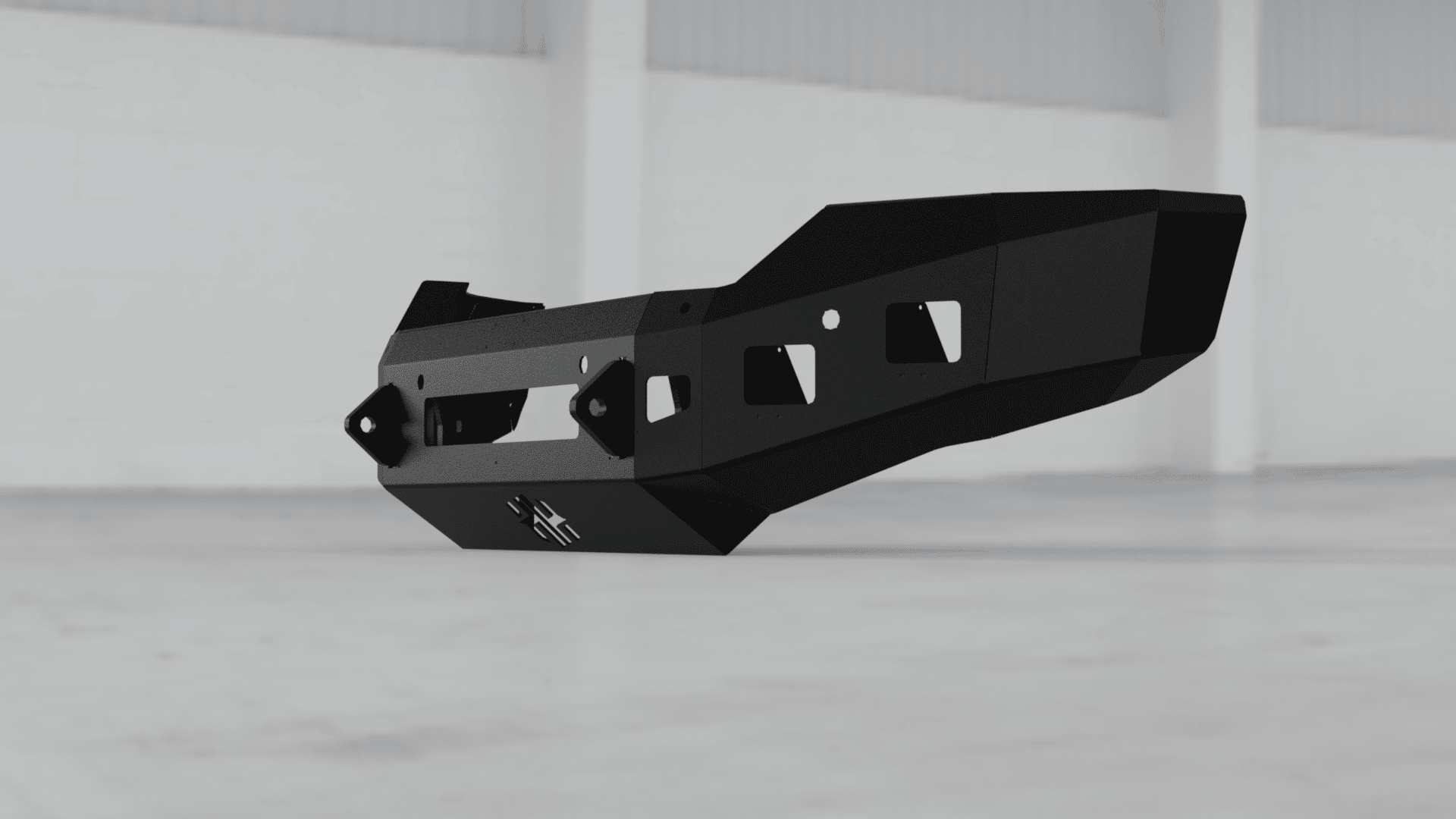 Hammerhead 600 - 56 - 0416 GMC Sierra 2500/3500 2015 - 2019 Front Non - Winch Bumper Low Profile - Rugged Truck Gear