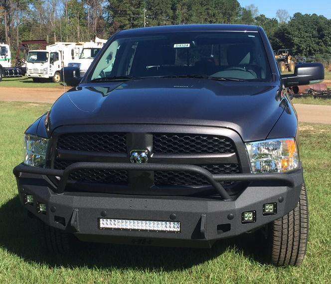 Hammerhead 600 - 56 - 0419 Ram 1500 2013 - 2018 Front Non - Winch Bumper Pre - Runner - Rugged Truck Gear