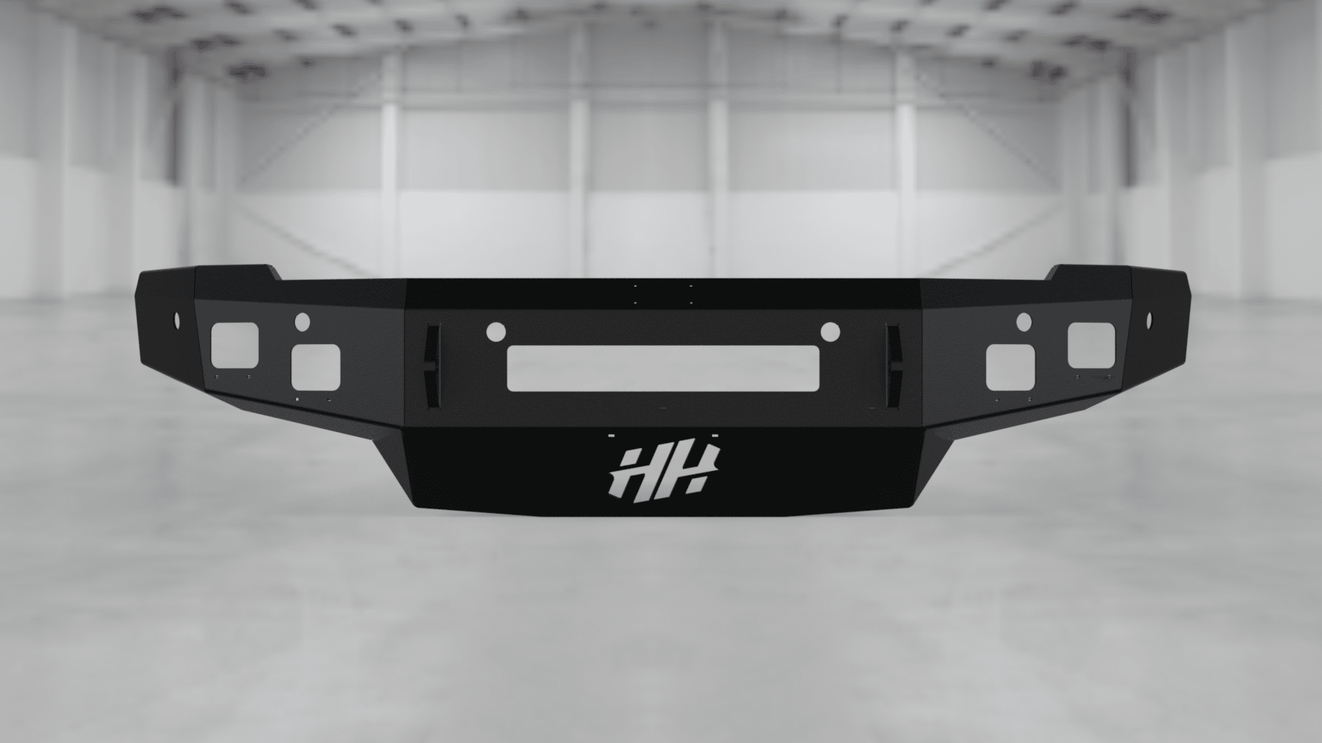 Hammerhead 600 - 56 - 0428 Dodge Ram 2500/3500 2010 - 2018 Front Non - Winch Bumper Low Profile - Rugged Truck Gear