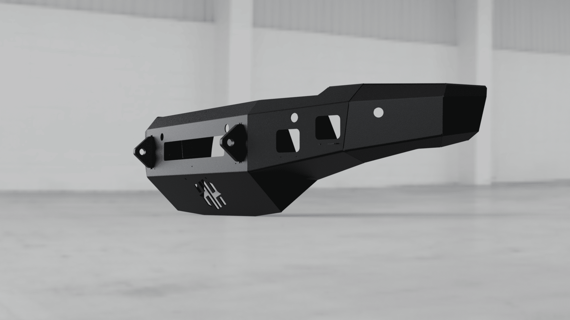 Hammerhead 600 - 56 - 0428 Dodge Ram 2500/3500 2010 - 2018 Front Non - Winch Bumper Low Profile - Rugged Truck Gear