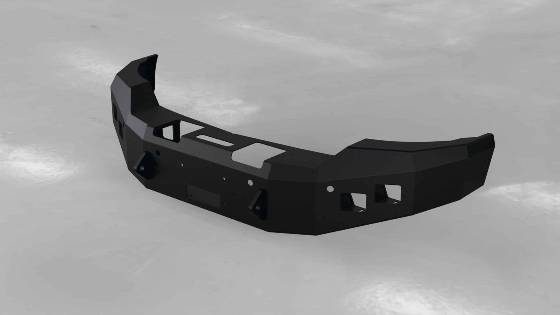 Hammerhead 600 - 56 - 0451 Chevy Silverado 1500 2016 - 2018 Front Winch Bumper Low Profile - Rugged Truck Gear