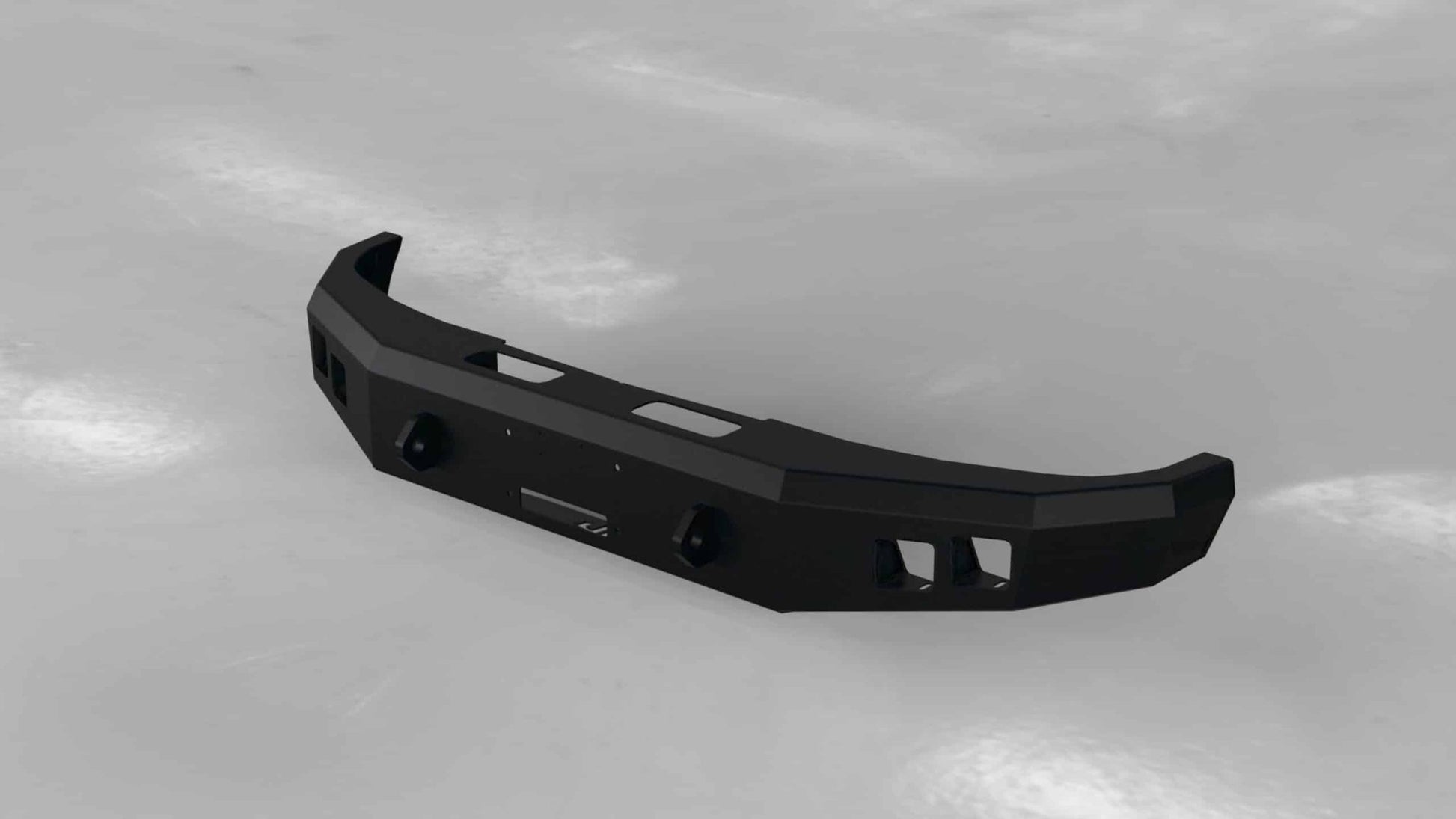 Hammerhead 600 - 56 - 0457 Ford F250/F350/F450 1992 - 1998 Front Winch Bumper Low Profile - Rugged Truck Gear