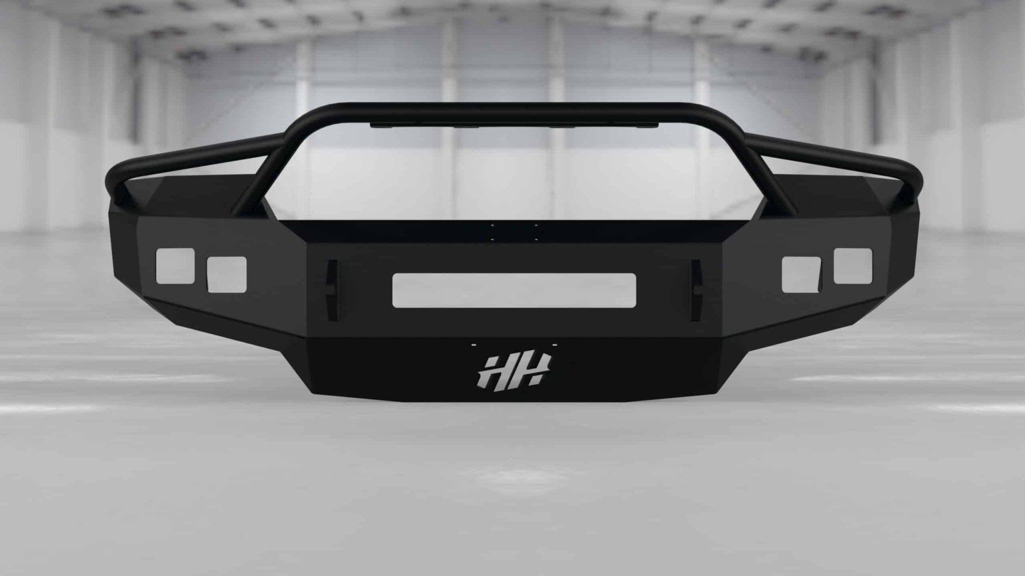 Hammerhead 600 - 56 - 0463 GMC Sierra 2500/3500 2011 - 2014 Front Non - Winch Bumper Pre - Runner - Rugged Truck Gear