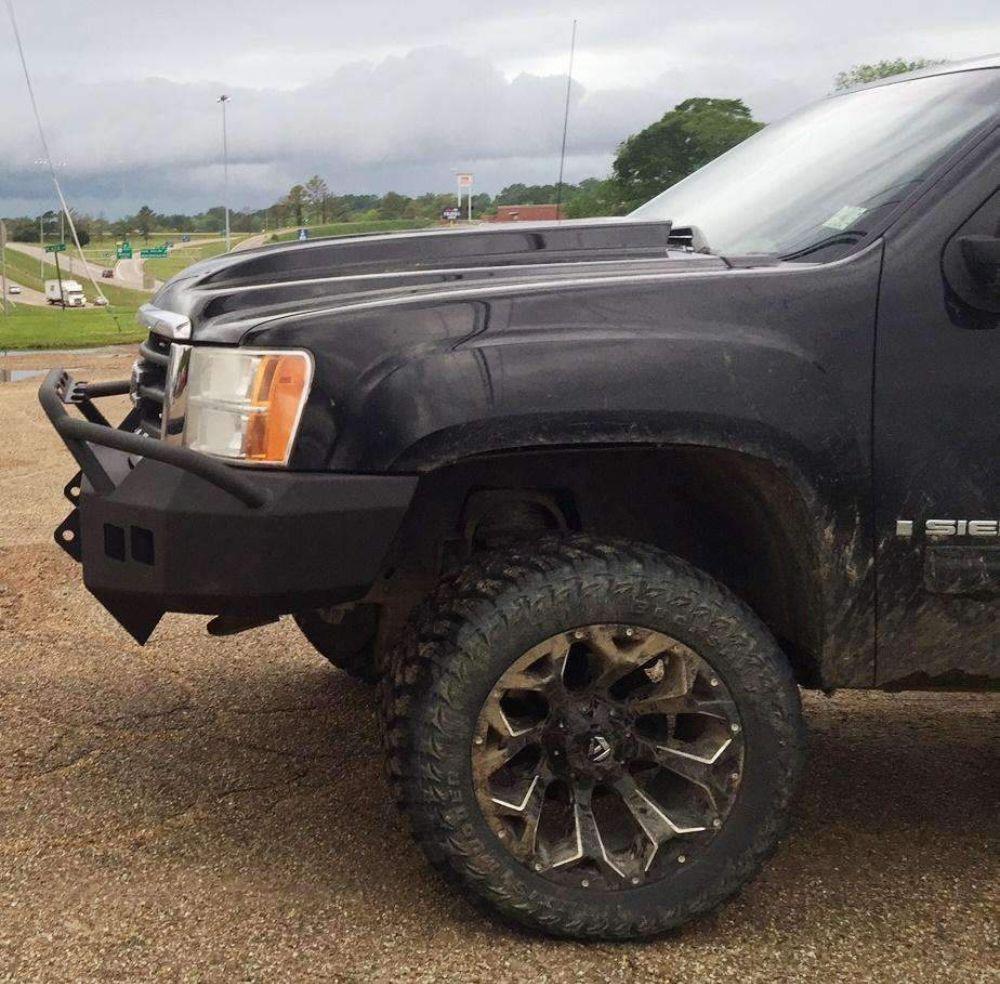 Hammerhead 600 - 56 - 0465 GMC Sierra 1500 2007 - 2013 Front Non - Winch Bumper Pre - Runner - Rugged Truck Gear