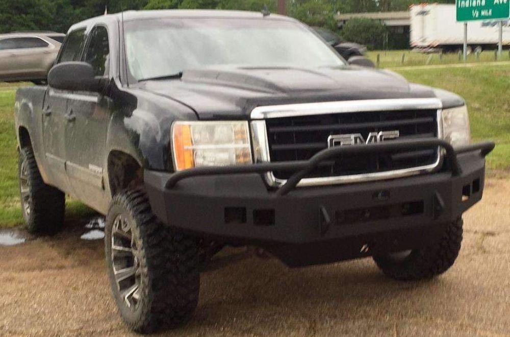 Hammerhead 600 - 56 - 0465 GMC Sierra 1500 2007 - 2013 Front Non - Winch Bumper Pre - Runner - Rugged Truck Gear