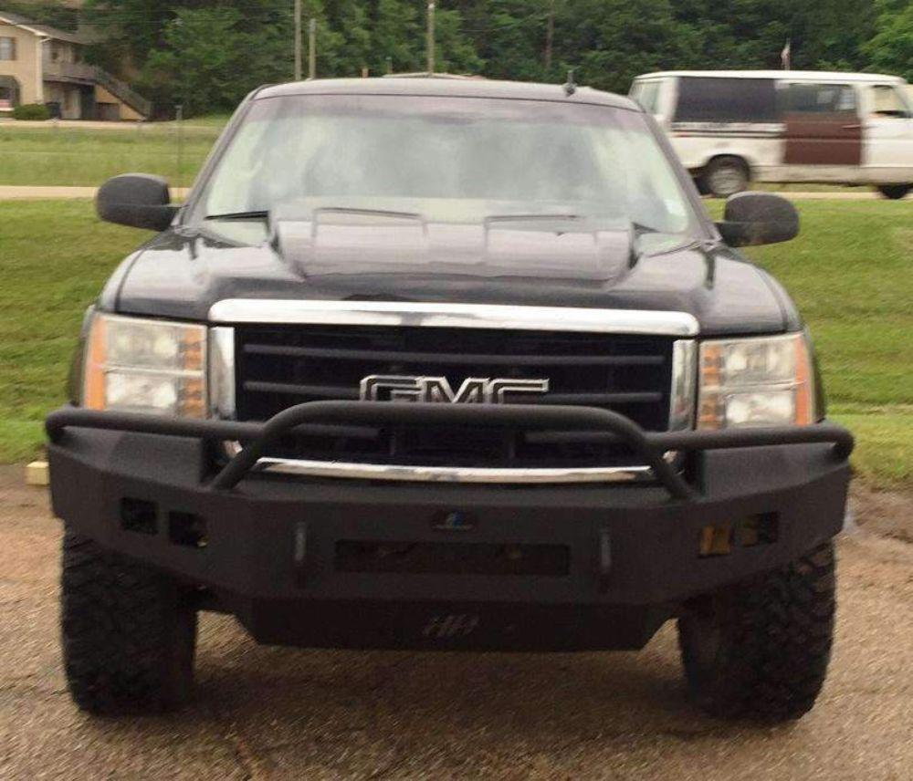 Hammerhead 600 - 56 - 0465 GMC Sierra 1500 2007 - 2013 Front Non - Winch Bumper Pre - Runner - Rugged Truck Gear