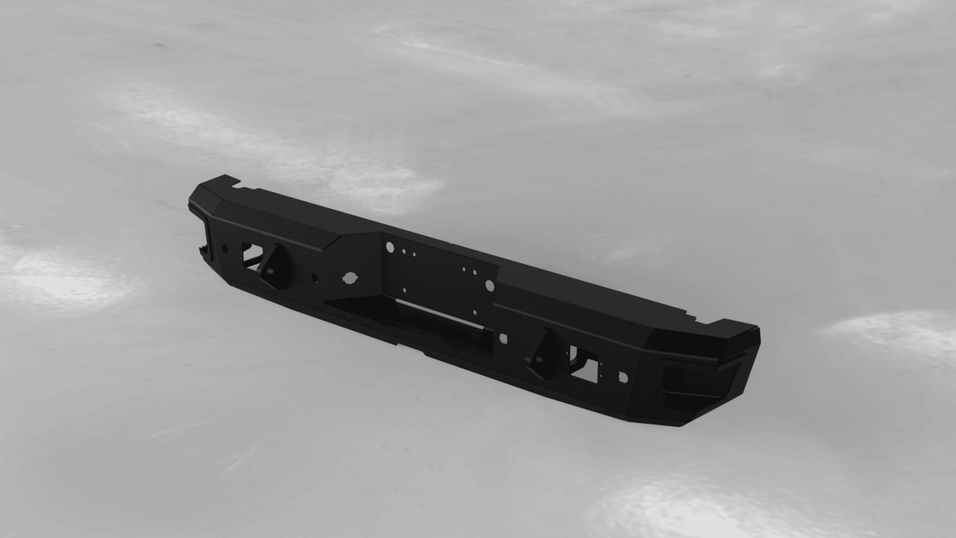 Hammerhead 600 - 56 - 0476 Ford F250/F350/F450 1999 - 2016 Flush Mount Rear Bumper with Sensors - Rugged Truck Gear