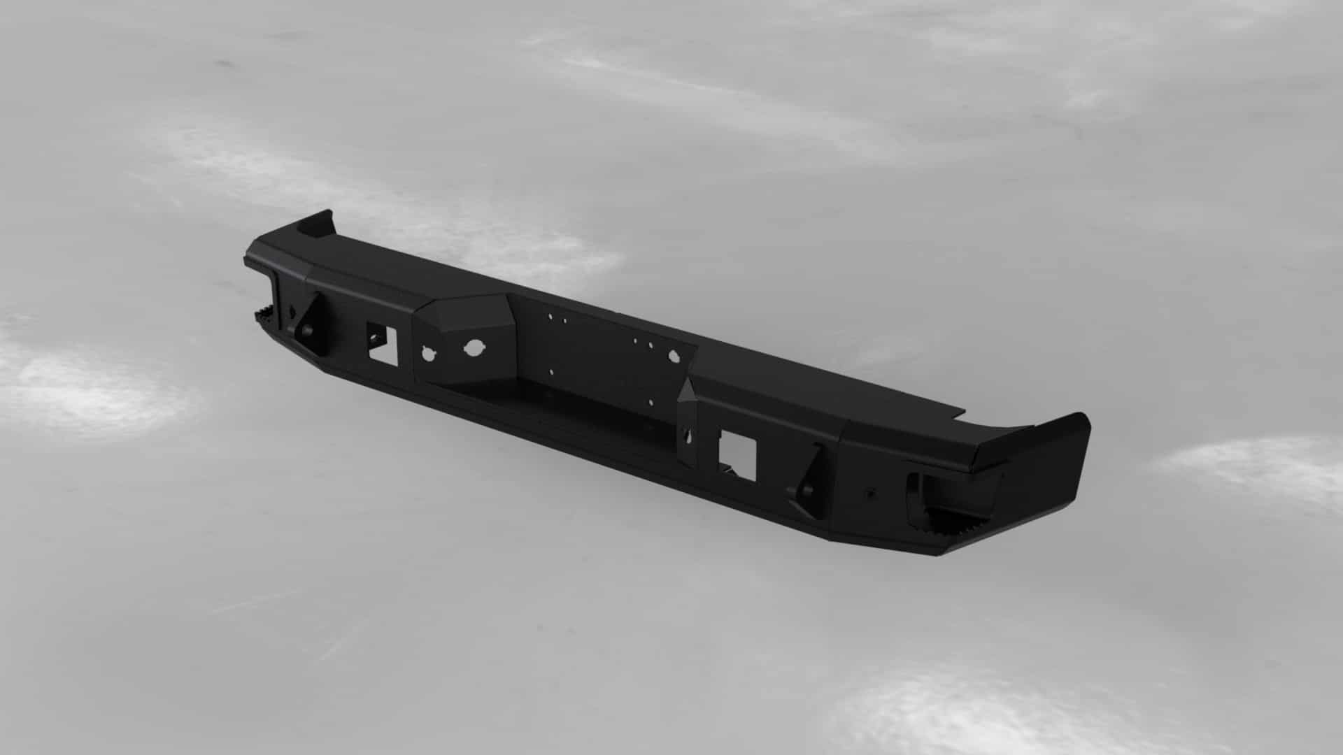 Hammerhead 600 - 56 - 0477 Ford F150 Raptor 2010 - 2014 Flush Mount Rear Bumper with Sensors - Rugged Truck Gear