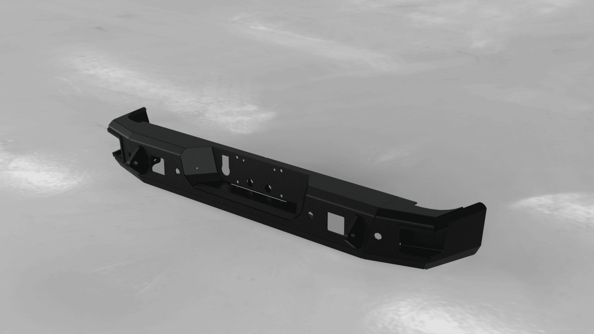 Hammerhead 600 - 56 - 0478 Dodge Ram 2500/3500 2010 - 2018 Flush Mount Rear Bumper with Sensors - Rugged Truck Gear
