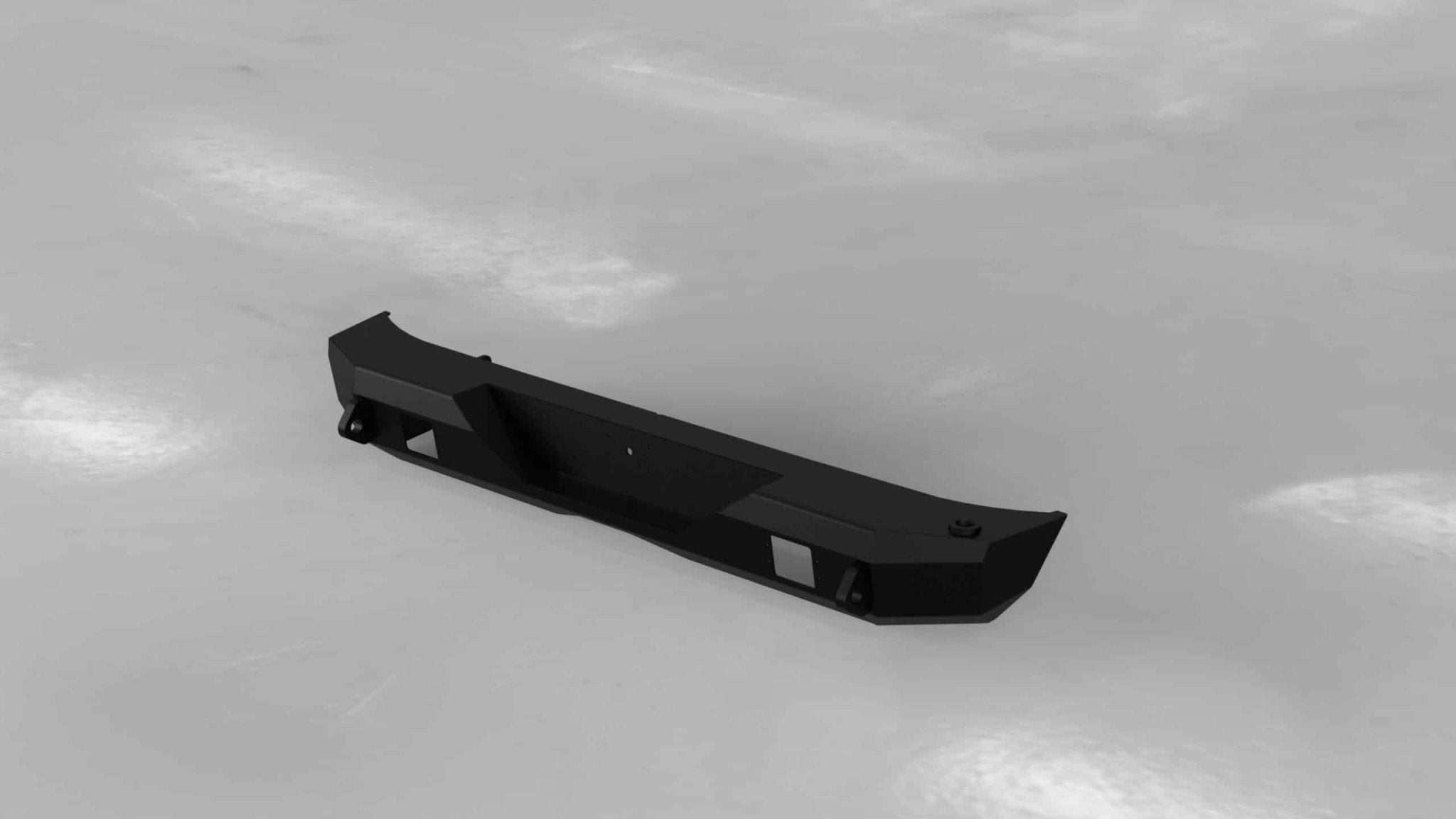Hammerhead 600 - 56 - 0479 Jeep Wrangler JK 2007 - 2018 Stubby Flush Mount Rear Bumper - Rugged Truck Gear