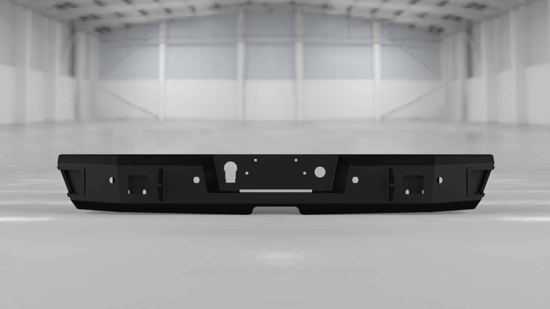 Hammerhead 600 - 56 - 0481 Chevy Silverado 1500 2014 - 2018 Flush Mount Rear Bumper with Sensors - Rugged Truck Gear