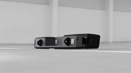 Hammerhead 600 - 56 - 0482 GMC Sierra 2500/3500 2015 - 2019 Flush Mount Rear Bumper with Sensors - Rugged Truck Gear