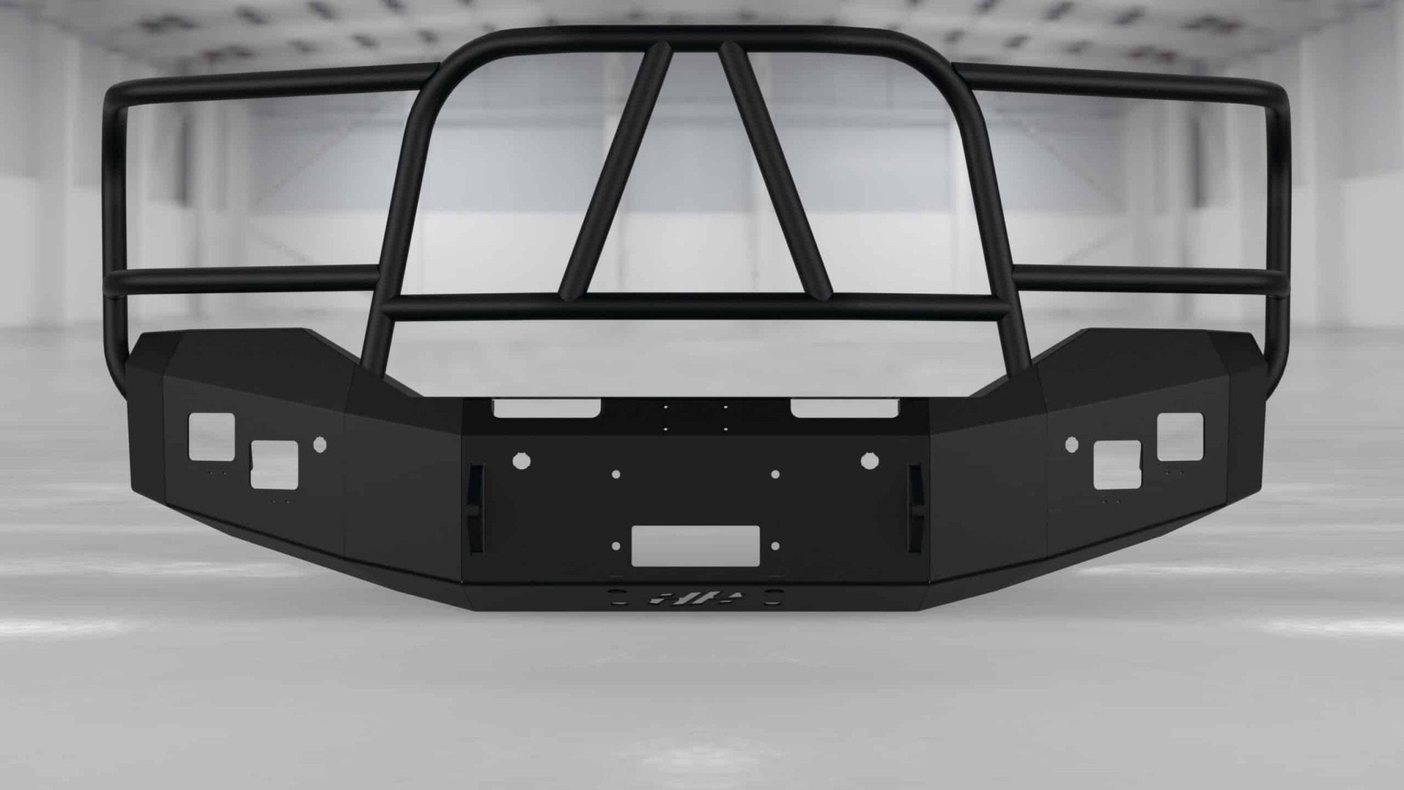 Hammerhead 600 - 56 - 0487 GMC Sierra 1500 2016 - 2018 Front Winch Bumper with Full Brush Guard - Rugged Truck Gear