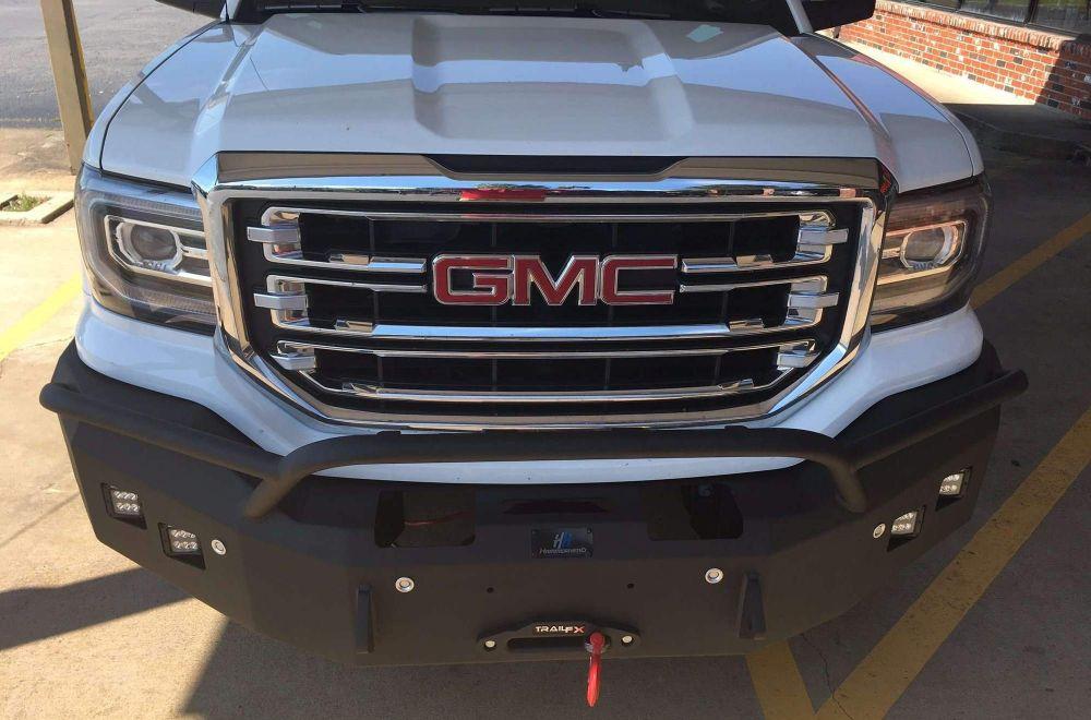 Hammerhead 600 - 56 - 0488 GMC Sierra 1500 2016 - 2018 Front Winch Bumper Pre - Runner - Rugged Truck Gear