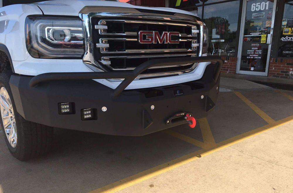 Hammerhead 600 - 56 - 0488 GMC Sierra 1500 2016 - 2018 Front Winch Bumper Pre - Runner - Rugged Truck Gear