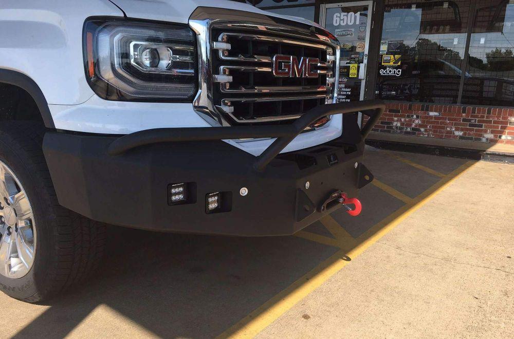 Hammerhead 600 - 56 - 0488 GMC Sierra 1500 2016 - 2018 Front Winch Bumper Pre - Runner - Rugged Truck Gear