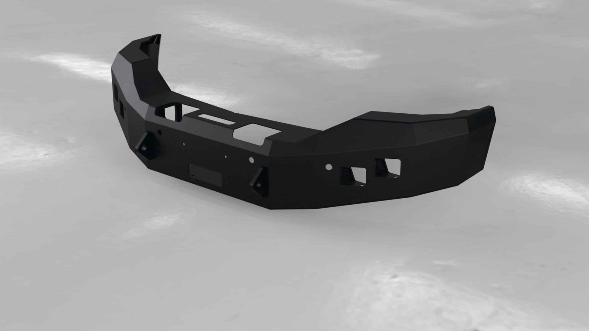 Hammerhead 600 - 56 - 0489 GMC Sierra 1500 2016 - 2018 Front Winch Bumper Low Profile - Rugged Truck Gear