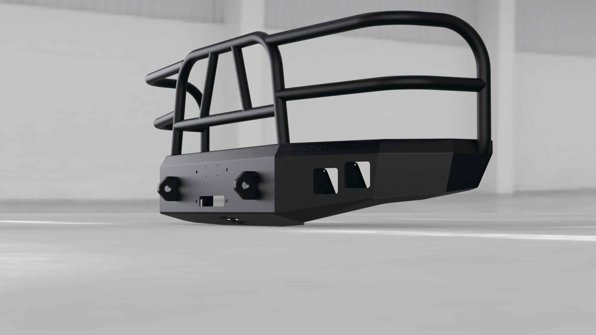 Hammerhead 600 - 56 - 0500 Ford F250/F350/F450 1992 - 1996 Front Winch Bumper with Full Brush Guard - Rugged Truck Gear