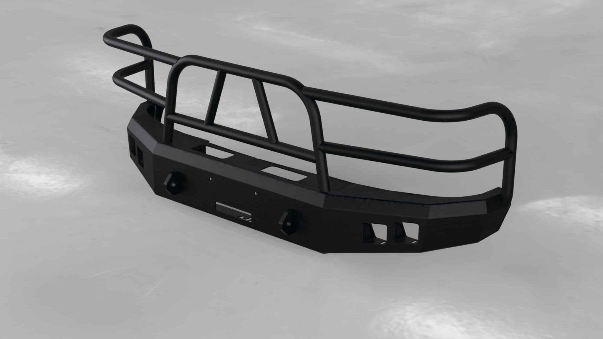 Hammerhead 600 - 56 - 0500 Ford F250/F350/F450 1992 - 1996 Front Winch Bumper with Full Brush Guard - Rugged Truck Gear