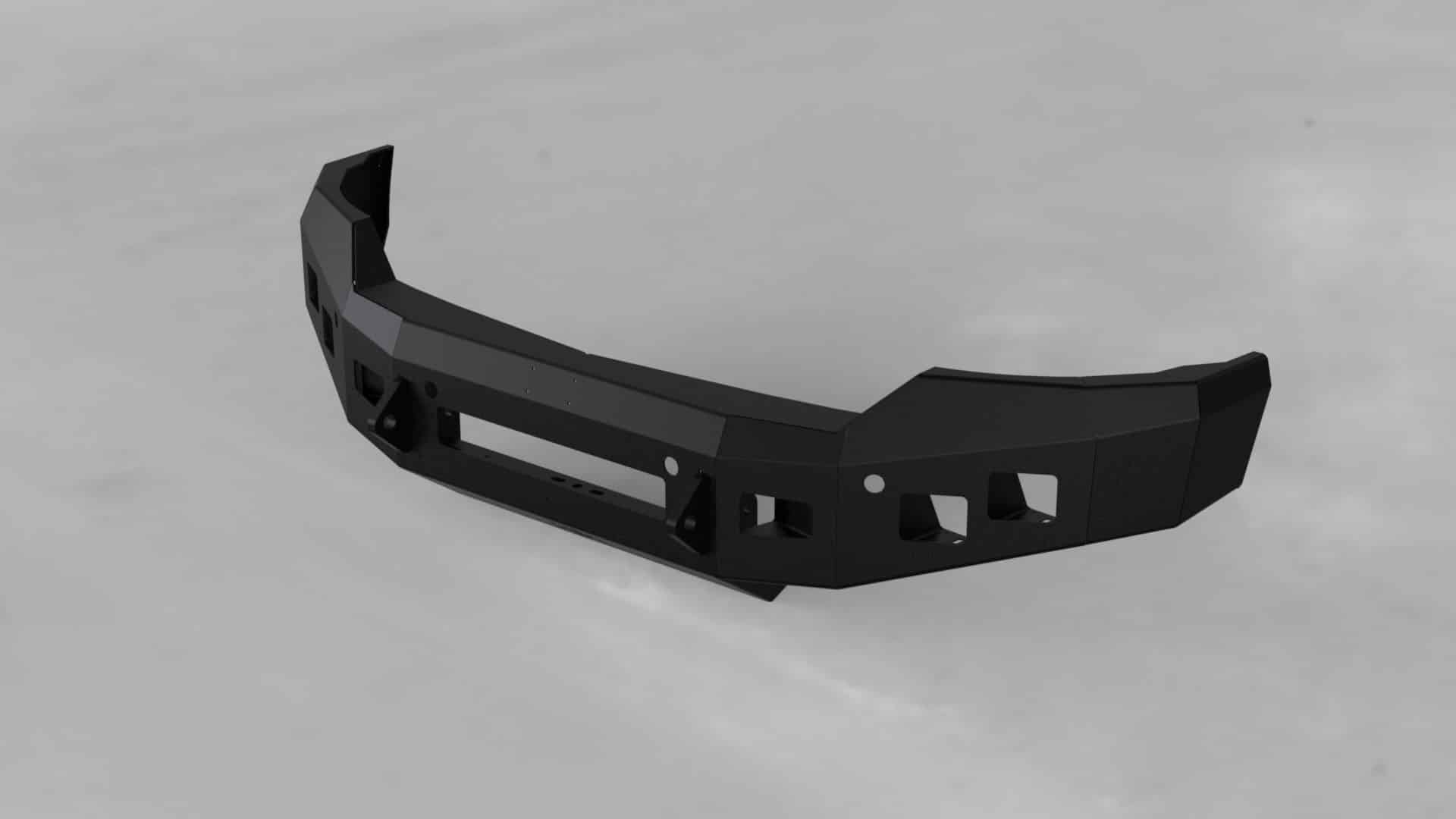 Hammerhead 600 - 56 - 0501 Chevy Silverado 1500 2016 - 2018 Front Non - Winch Bumper Low Profile - Rugged Truck Gear