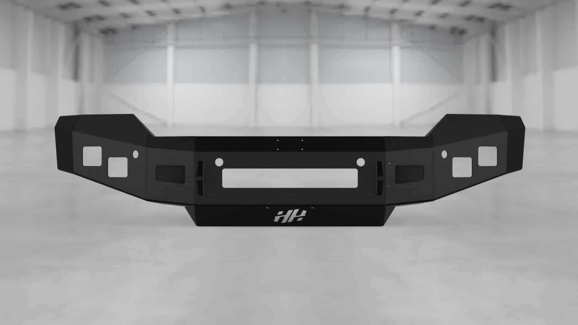 Hammerhead 600 - 56 - 0501 Chevy Silverado 1500 2016 - 2018 Front Non - Winch Bumper Low Profile - Rugged Truck Gear