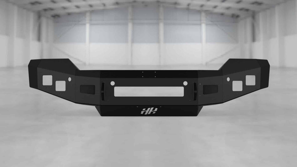 Hammerhead 600 - 56 - 0501 Chevy Silverado 1500 2016 - 2018 Front Non - Winch Bumper Low Profile - Rugged Truck Gear