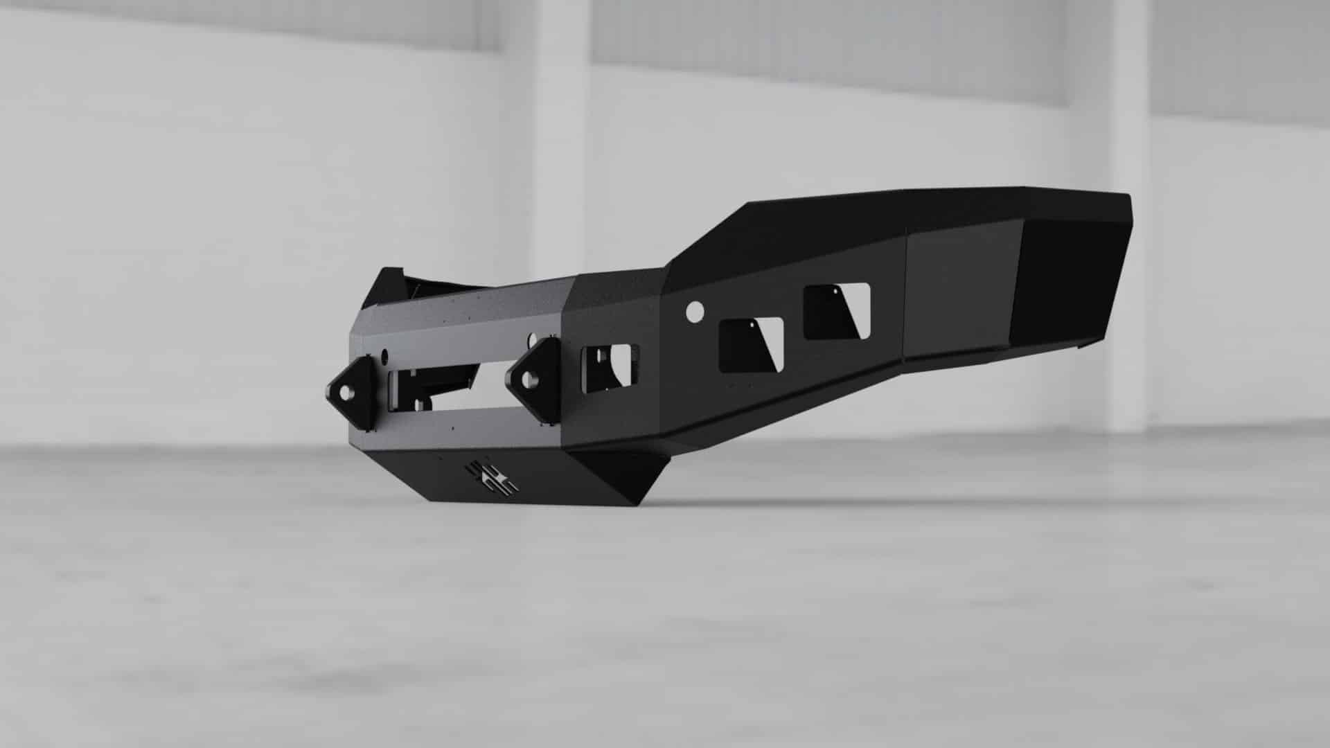 Hammerhead 600 - 56 - 0501 Chevy Silverado 1500 2016 - 2018 Front Non - Winch Bumper Low Profile - Rugged Truck Gear