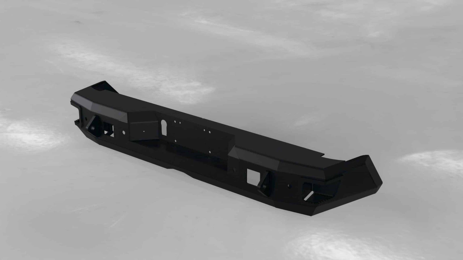 Hammerhead 600 - 56 - 0517 Toyota Tundra 2014 - 2021 Flush Mount Rear Bumper with Sensors - Rugged Truck Gear