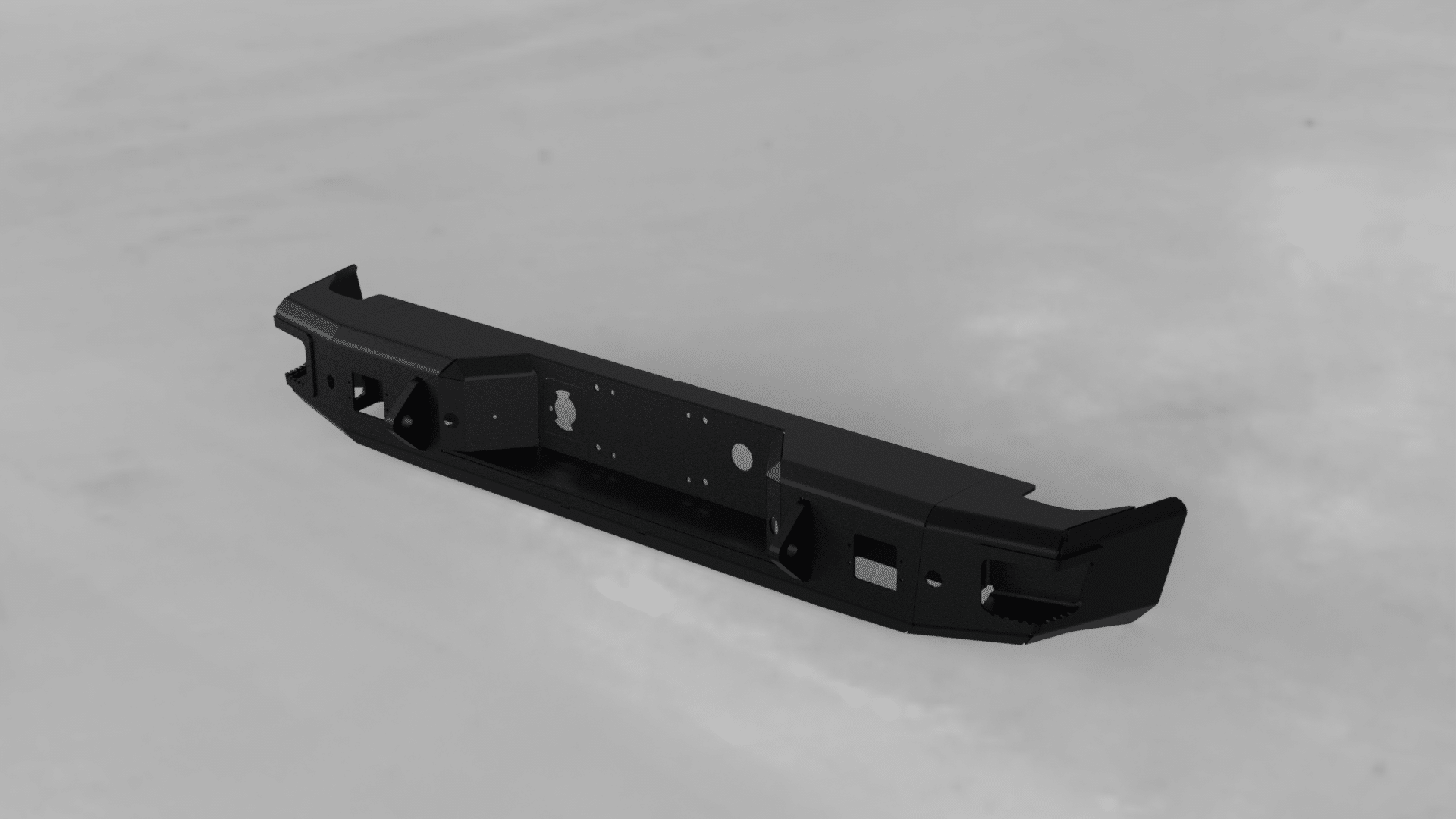 Hammerhead 600 - 56 - 0523 GMC Sierra 1500 2007 - 2013 Flush Mount Rear Bumper with Sensors - Rugged Truck Gear