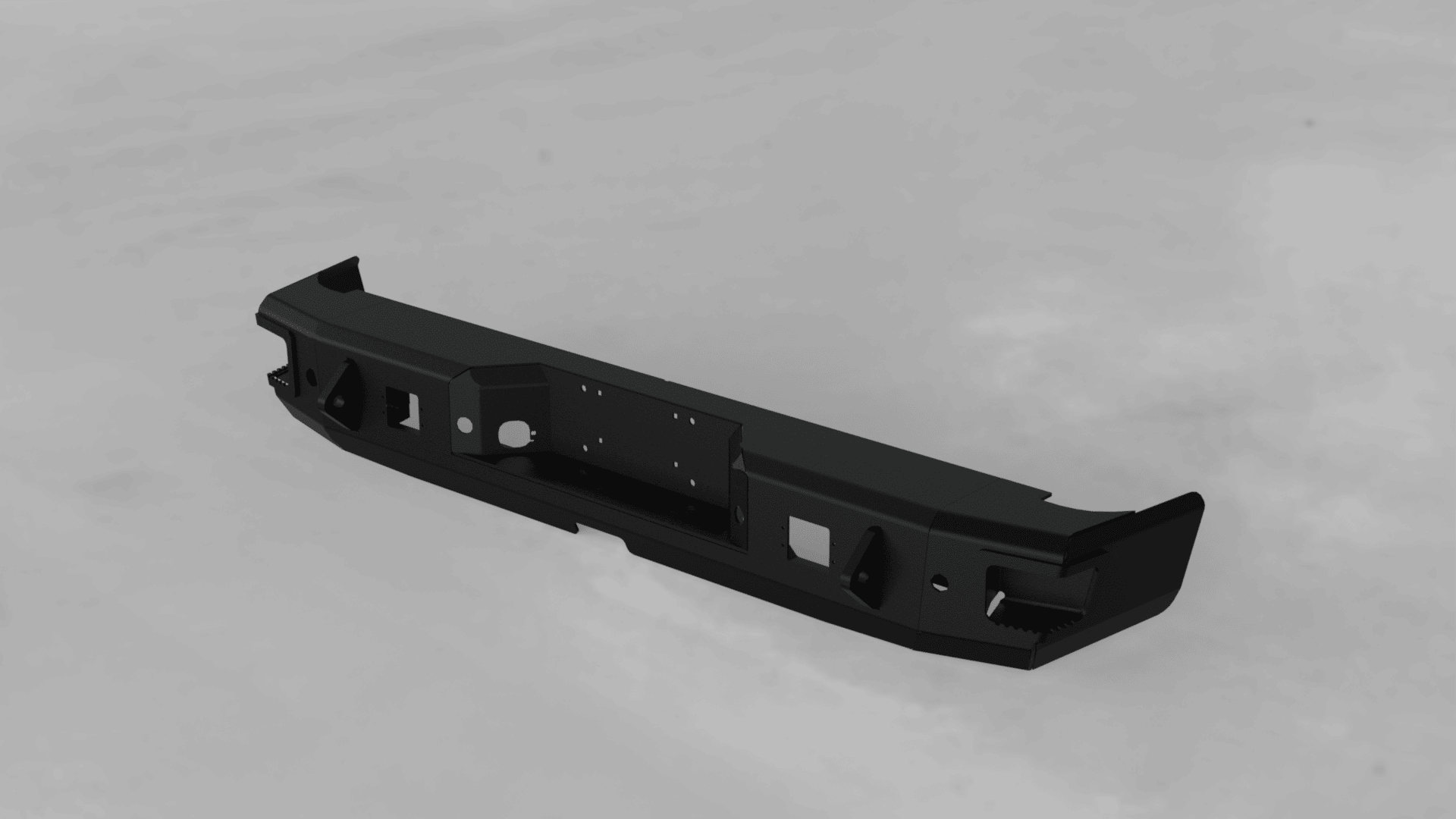 Hammerhead 600 - 56 - 0525 Toyota Tundra 2007 - 2013 Flush Mount Rear Bumper with Sensors - Rugged Truck Gear