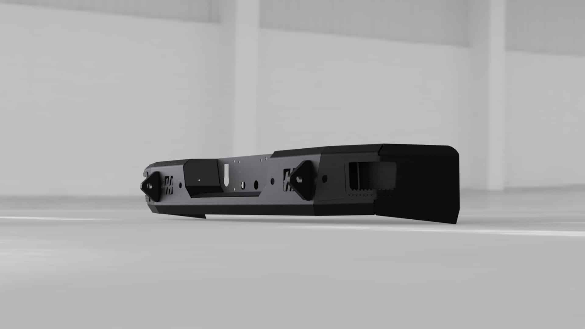 Hammerhead 600 - 56 - 0532 Dodge Ram 1500 2009 - 2018 Flush Mount Rear Bumper with Sensors - Rugged Truck Gear