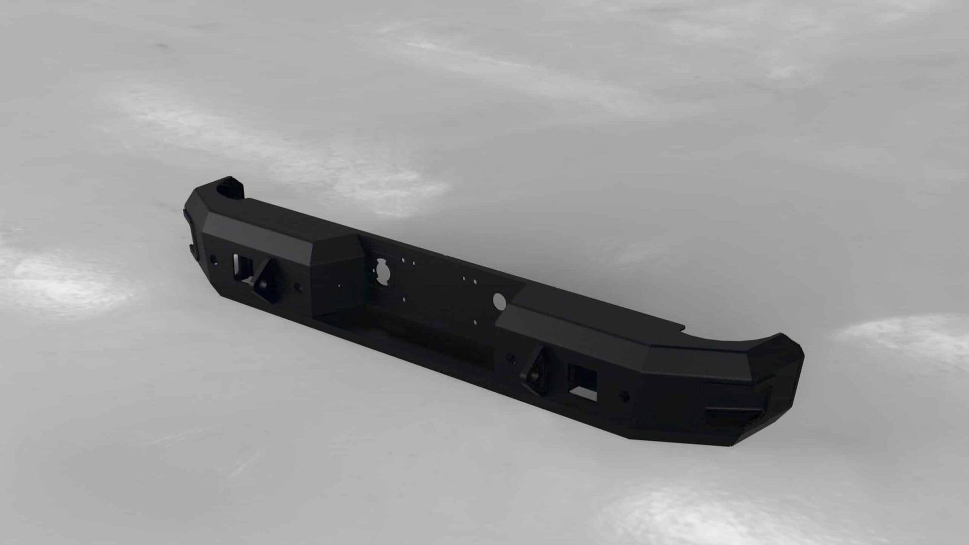 Hammerhead 600 - 56 - 0533 Chevy Silverado 2500/3500 2011 - 2014 Flush Mount Rear Bumper with Sensors - Rugged Truck Gear