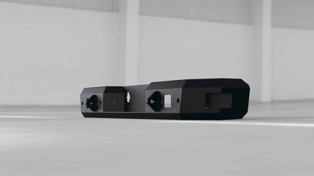 Hammerhead 600 - 56 - 0533 GMC Sierra 2500/3500 2011 - 2014 Flush Mount Rear Bumper with Sensors - Rugged Truck Gear