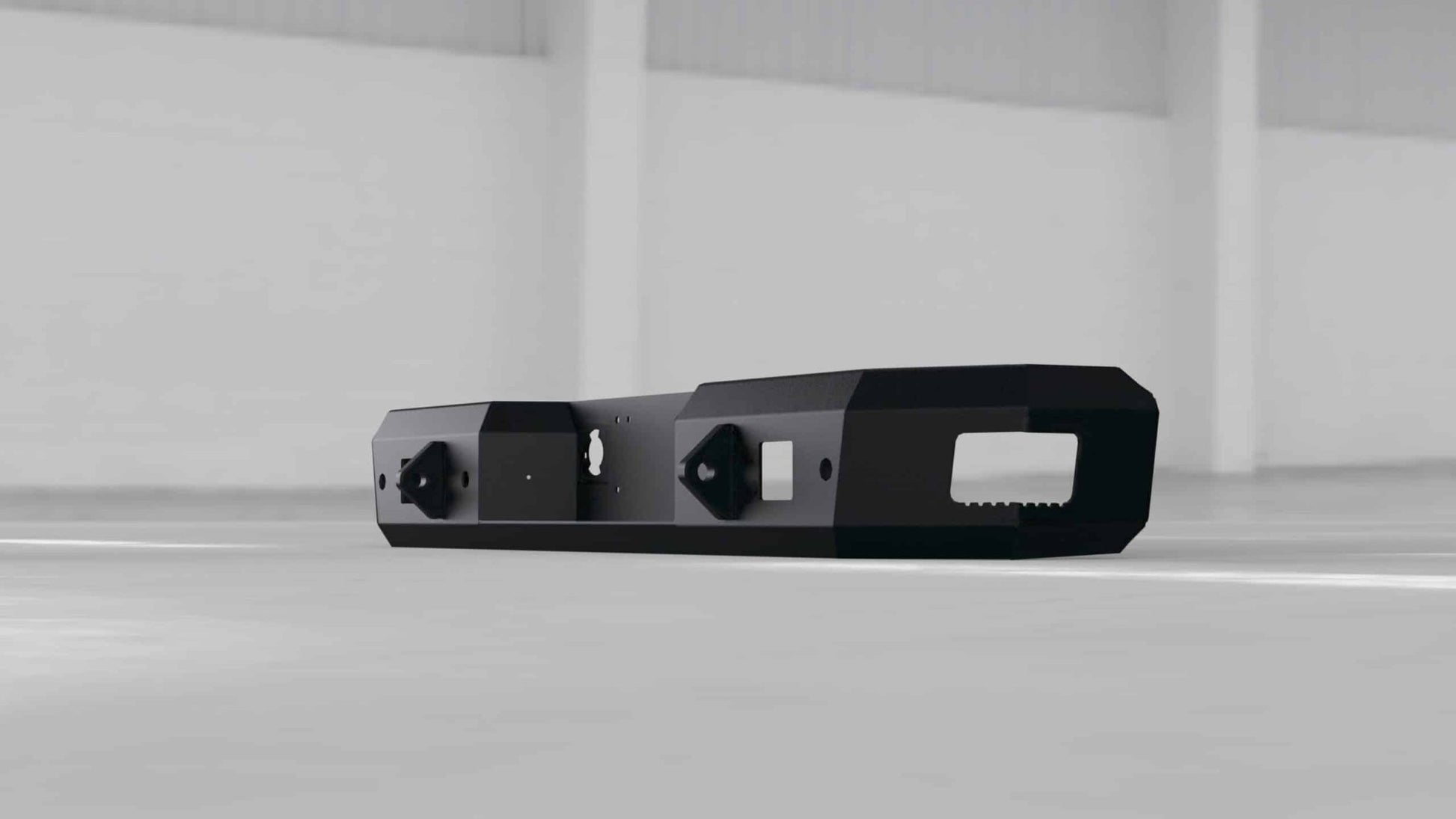 Hammerhead 600 - 56 - 0534 GMC Sierra 2500/3500 2007 - 2010 Flush Mount Rear Bumper with Sensors - Rugged Truck Gear