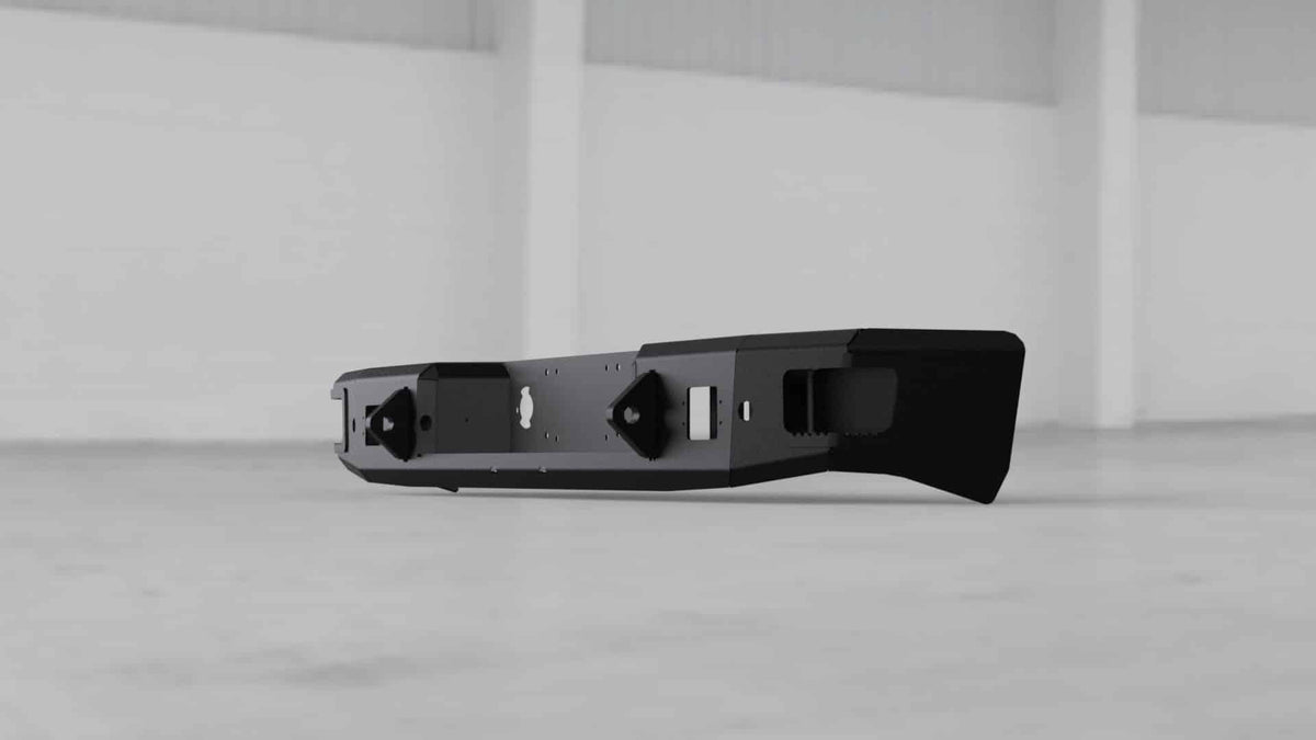 Hammerhead 600 - 56 - 0543 Dodge Ram 1500 1994 - 2001 Flush Mount Rear Bumper - Rugged Truck Gear