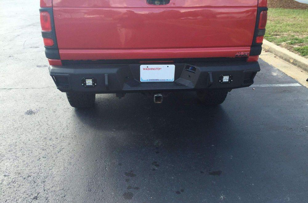Hammerhead 600 - 56 - 0543 Dodge Ram 1500 1994 - 2001 Flush Mount Rear Bumper - Rugged Truck Gear